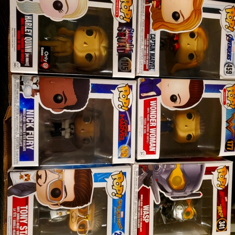Funko Pops Set of 6